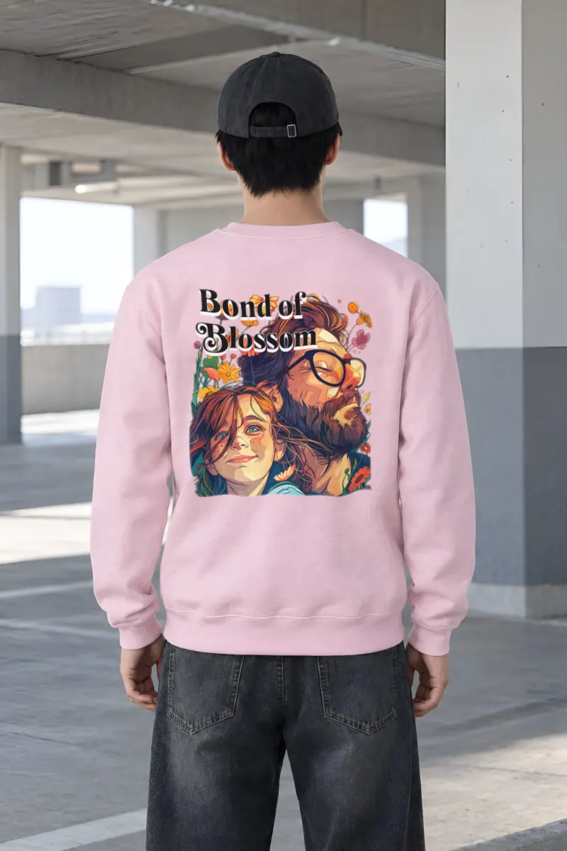 "Bond of Blossom" Heavy Blend Unisex Crewneck Sweatshirt