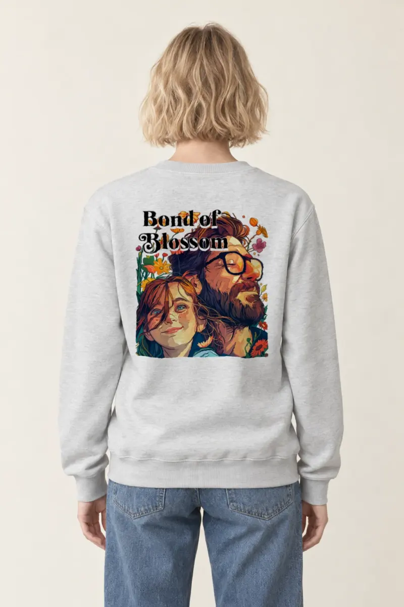 "Bond of Blossom" Heavy Blend Unisex Crewneck Sweatshirt | Gildan 18000