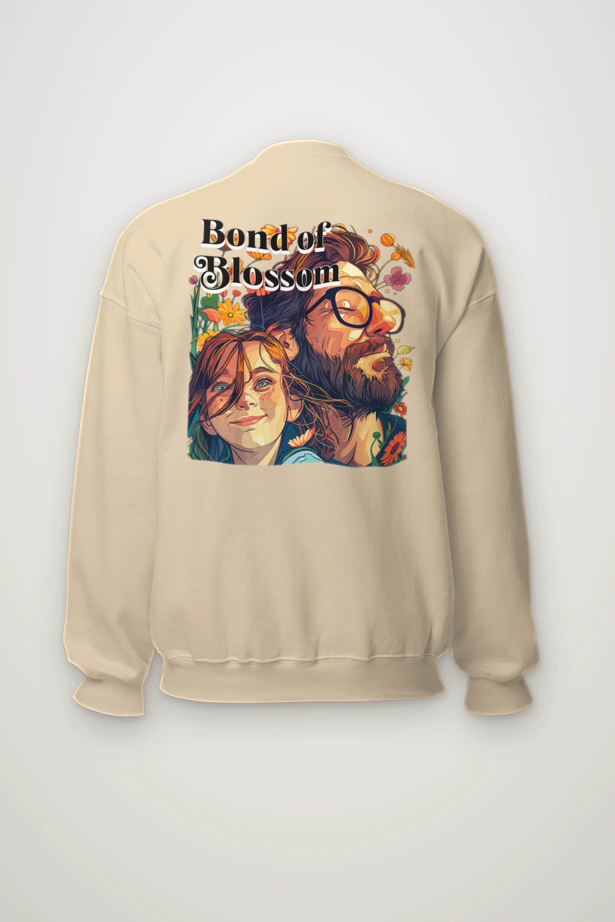"Bond of Blossom" Heavy Blend Unisex Crewneck Sweatshirt