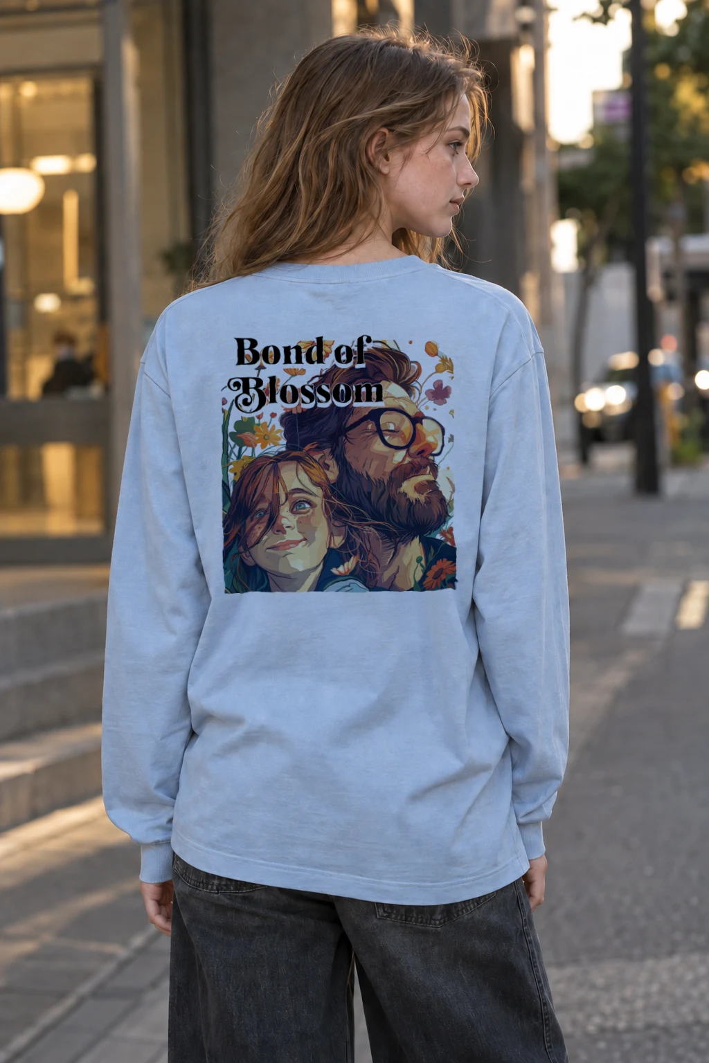 "Bond of Blossom" Unisex Longsleeve T-shirt | Gildan 2400