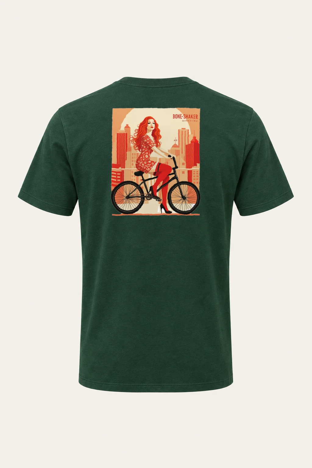 "Bone-Shaker Magazine" Heavyweight Unisex Crewneck T-shirt | Gildan 5000