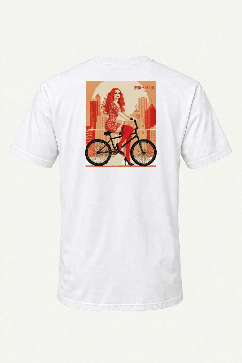 "Bone-Shaker Magazine" Heavyweight Unisex Crewneck T-shirt | Gildan 5000