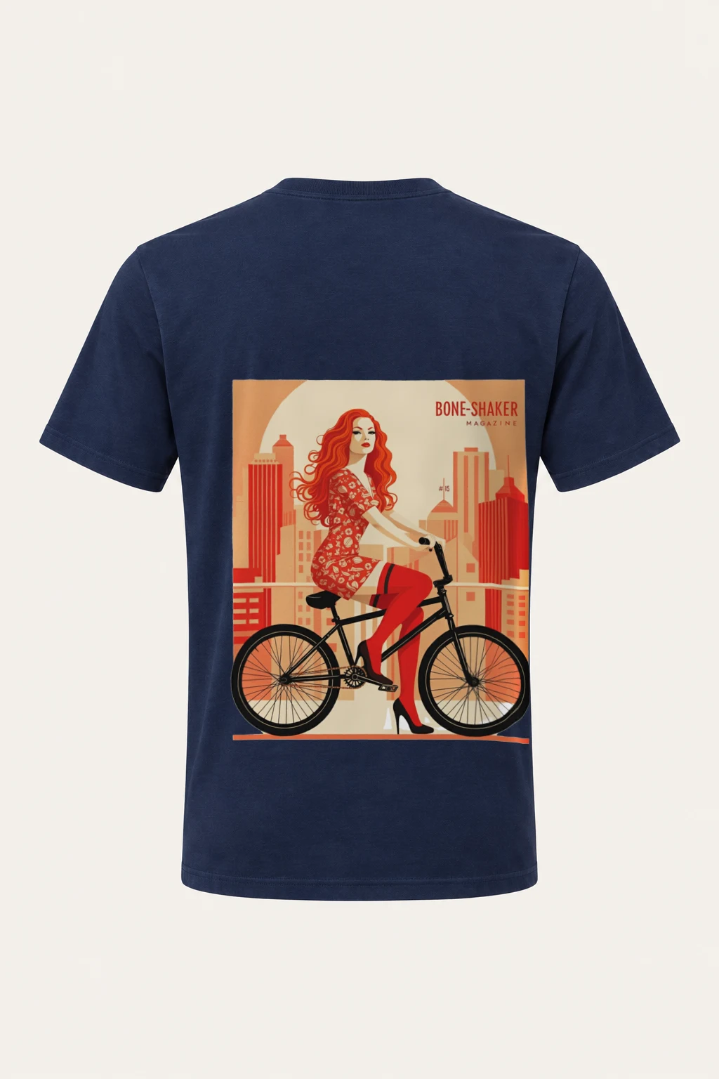 "Bone-Shaker Magazine" Heavyweight Unisex Crewneck T-shirt | Gildan 5000