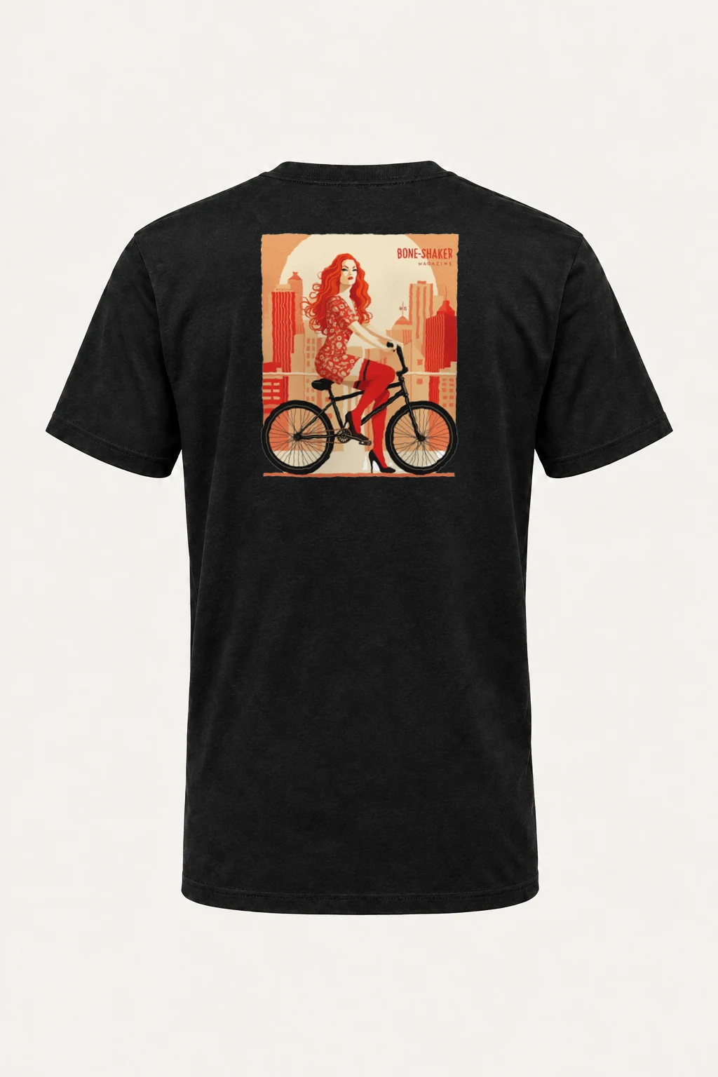 "Bone-Shaker Magazine" Heavyweight Unisex Crewneck T-shirt | Gildan 5000