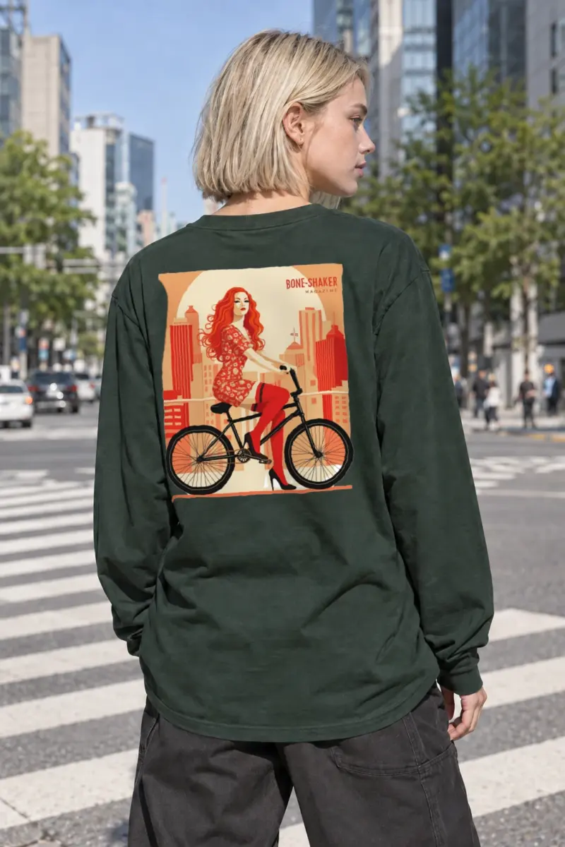 “Bone-Shaker Magazine” Unisex Longsleeve T-shirt | Gildan 2400