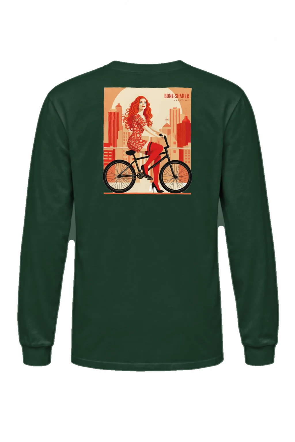 "Bone-Shaker Magazine" Unisex Longsleeve T-shirt | Gildan 2400