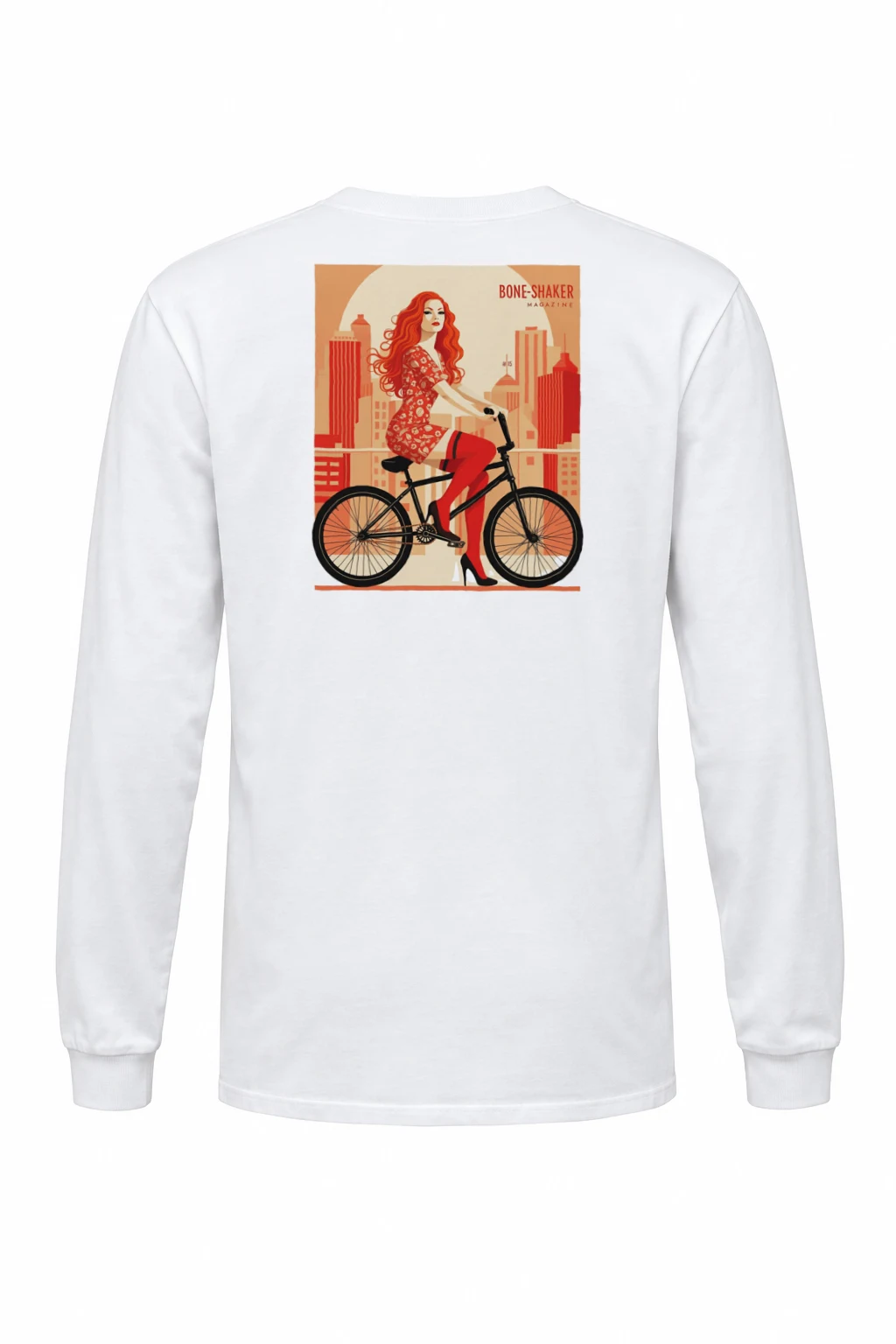 "Bone-Shaker Magazine" Unisex Longsleeve T-shirt | Gildan 2400