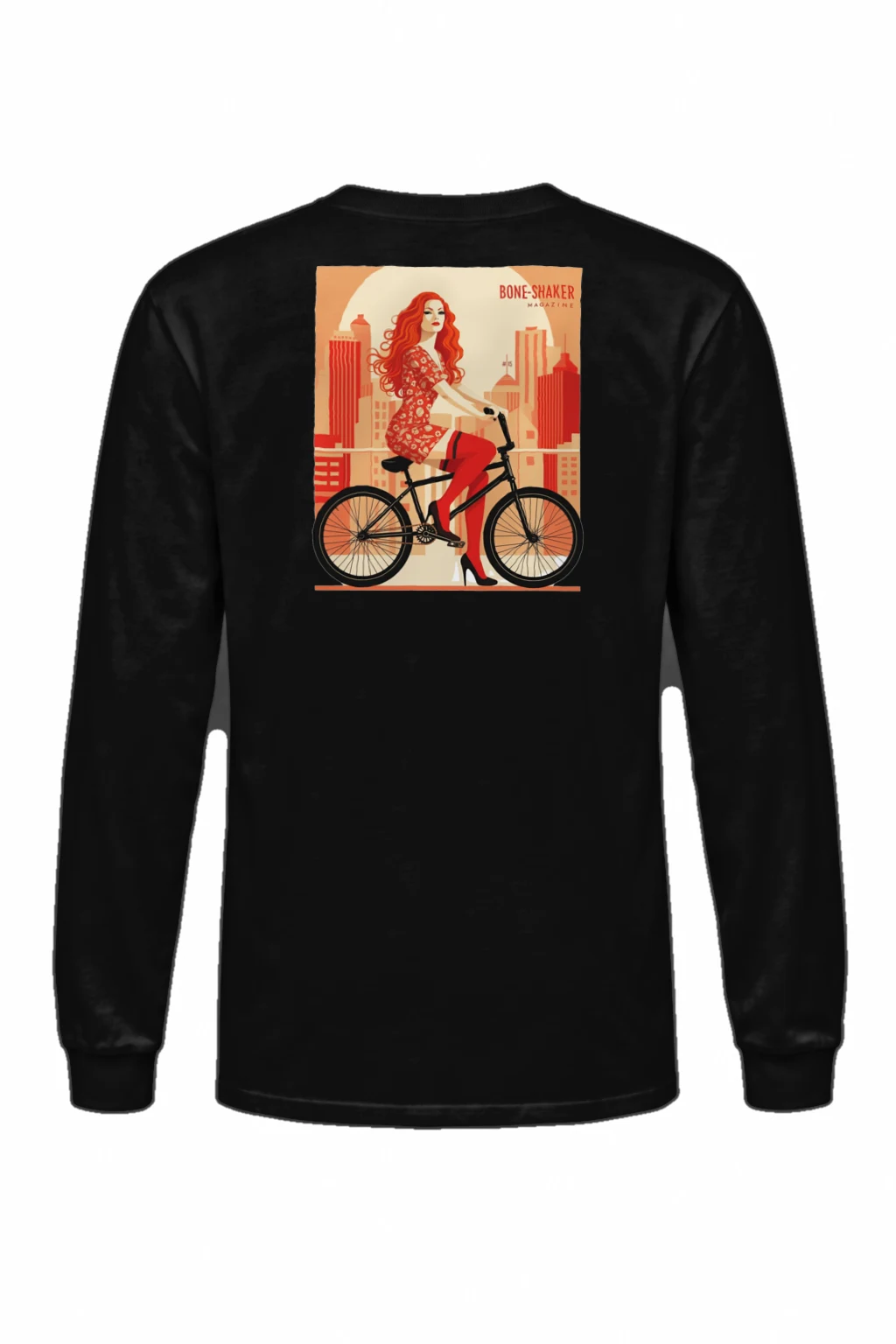 "Bone-Shaker Magazine" Unisex Longsleeve T-shirt | Gildan 2400