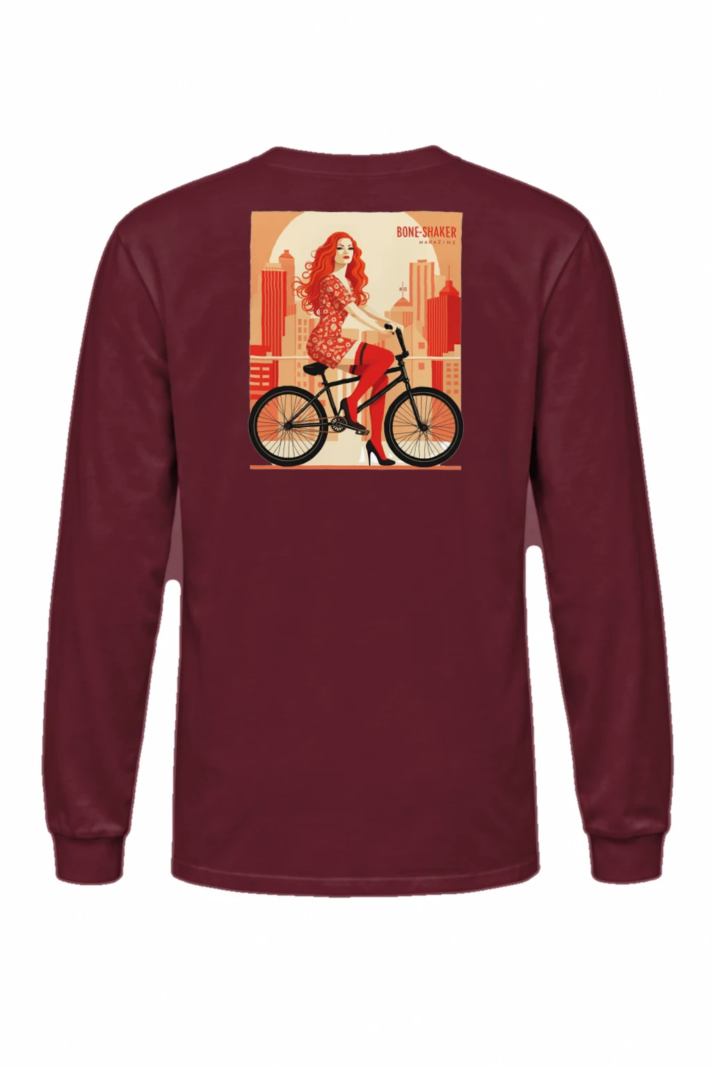 "Bone-Shaker Magazine" Unisex Longsleeve T-shirt | Gildan 2400