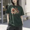 "Bongsan Lion Dance" Heavyweight Unisex Crewneck T-shirt | Gildan 5000