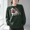 "Bongsan Lion Dance" Unisex Longsleeve T-shirt | Gildan 2400