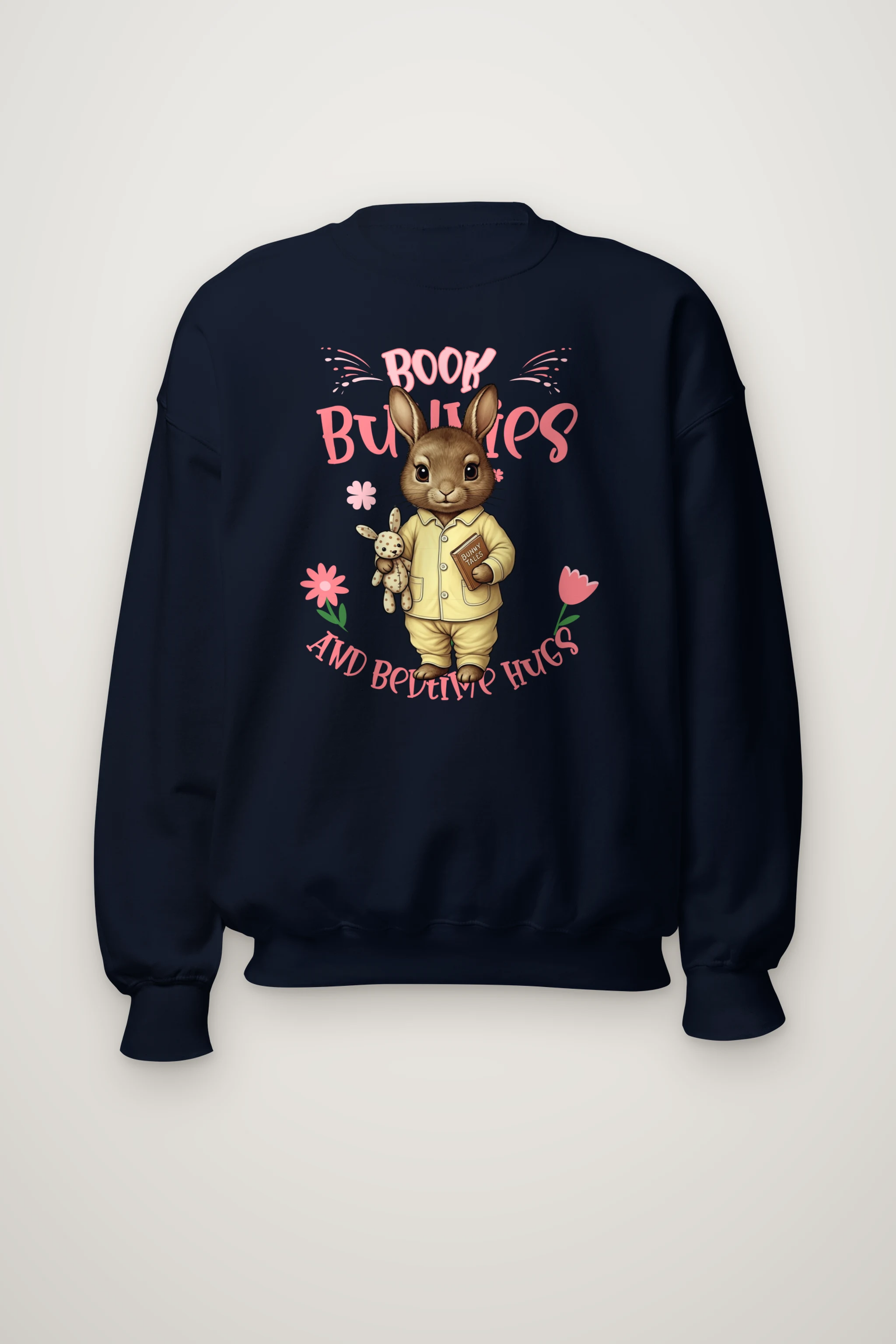 "Book Bunnies" Heavy Blend Unisex Crewneck Sweatshirt