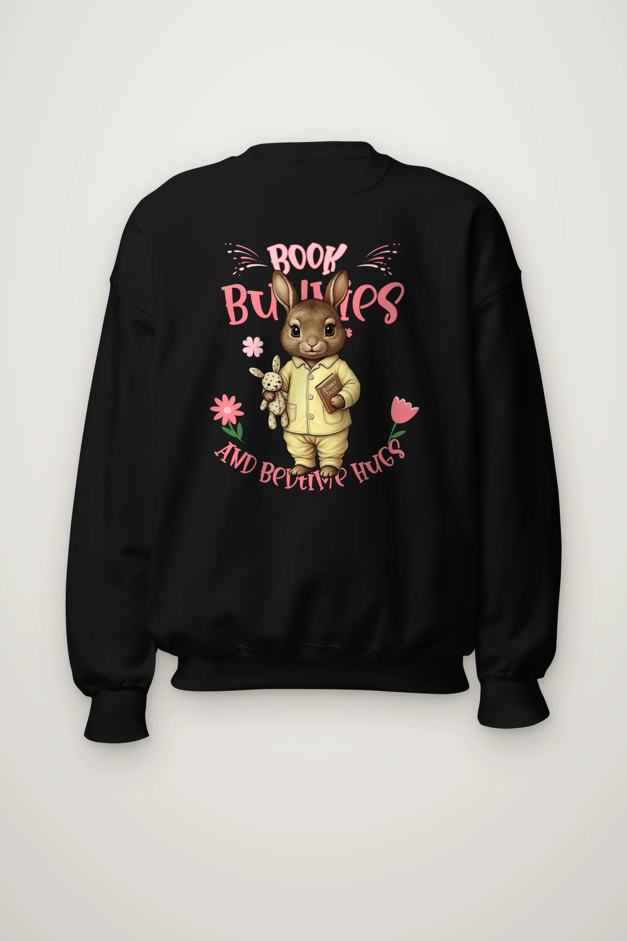 "Book Bunnies" Heavy Blend Unisex Crewneck Sweatshirt