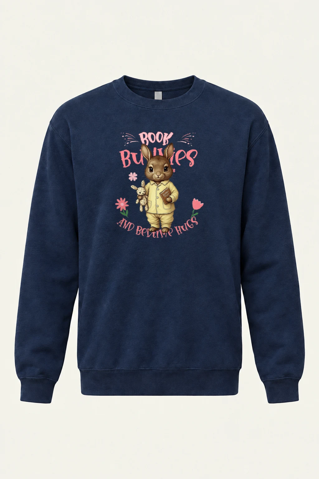 "Book Bunnies" Heavy Blend Unisex Crewneck Sweatshirt | Gildan 18000