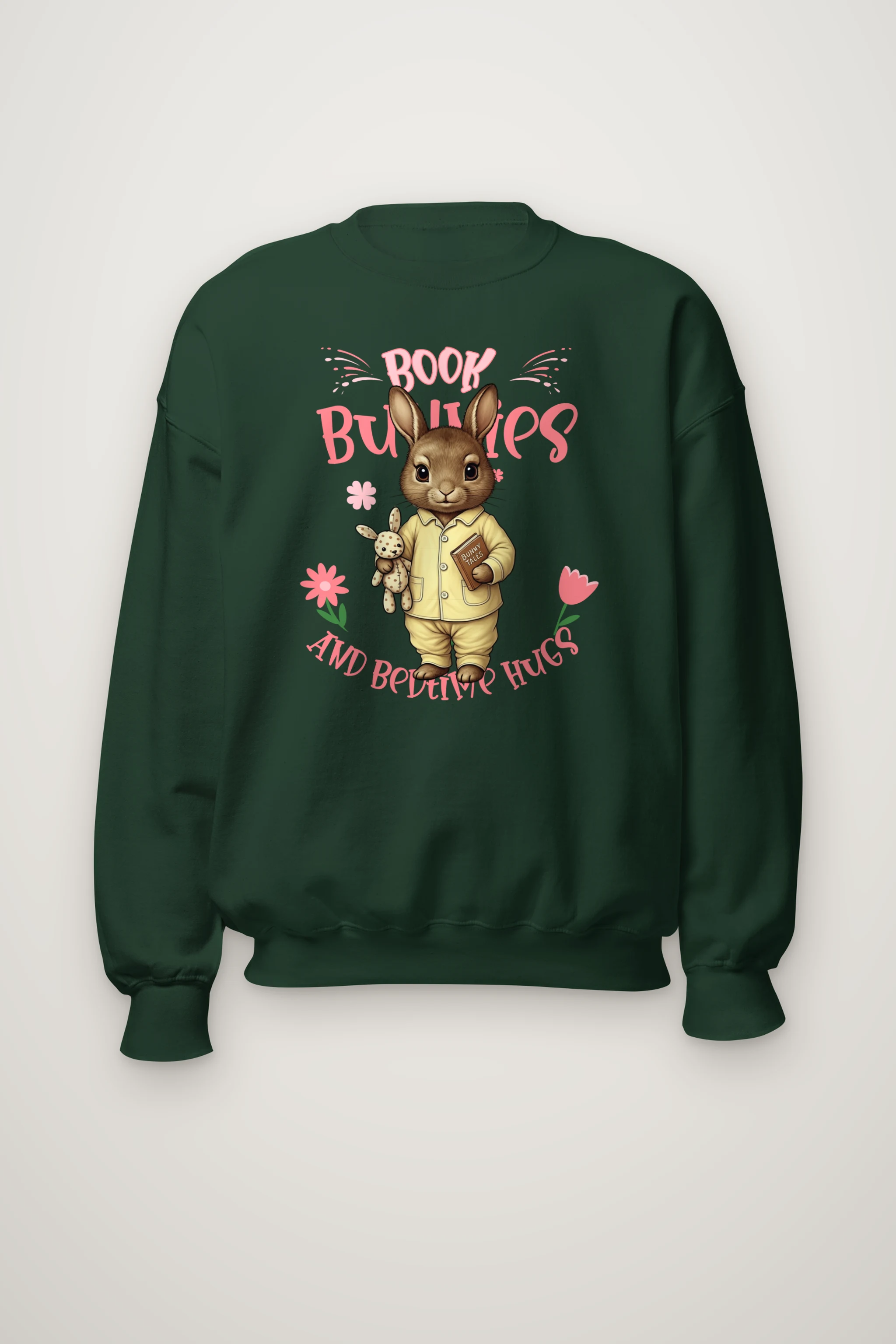 "Book Bunnies" Heavy Blend Unisex Crewneck Sweatshirt