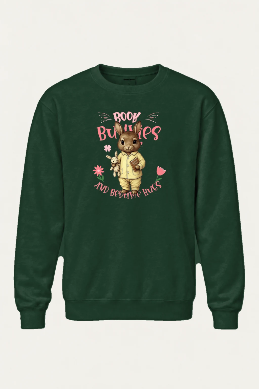 "Book Bunnies" Heavy Blend Unisex Crewneck Sweatshirt | Gildan 18000