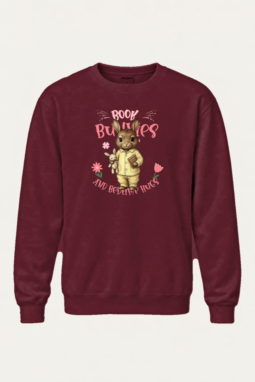 "Book Bunnies" Heavy Blend Unisex Crewneck Sweatshirt | Gildan 18000