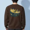 "Book Nook Haven" Heavy Blend Unisex Crewneck Sweatshirt