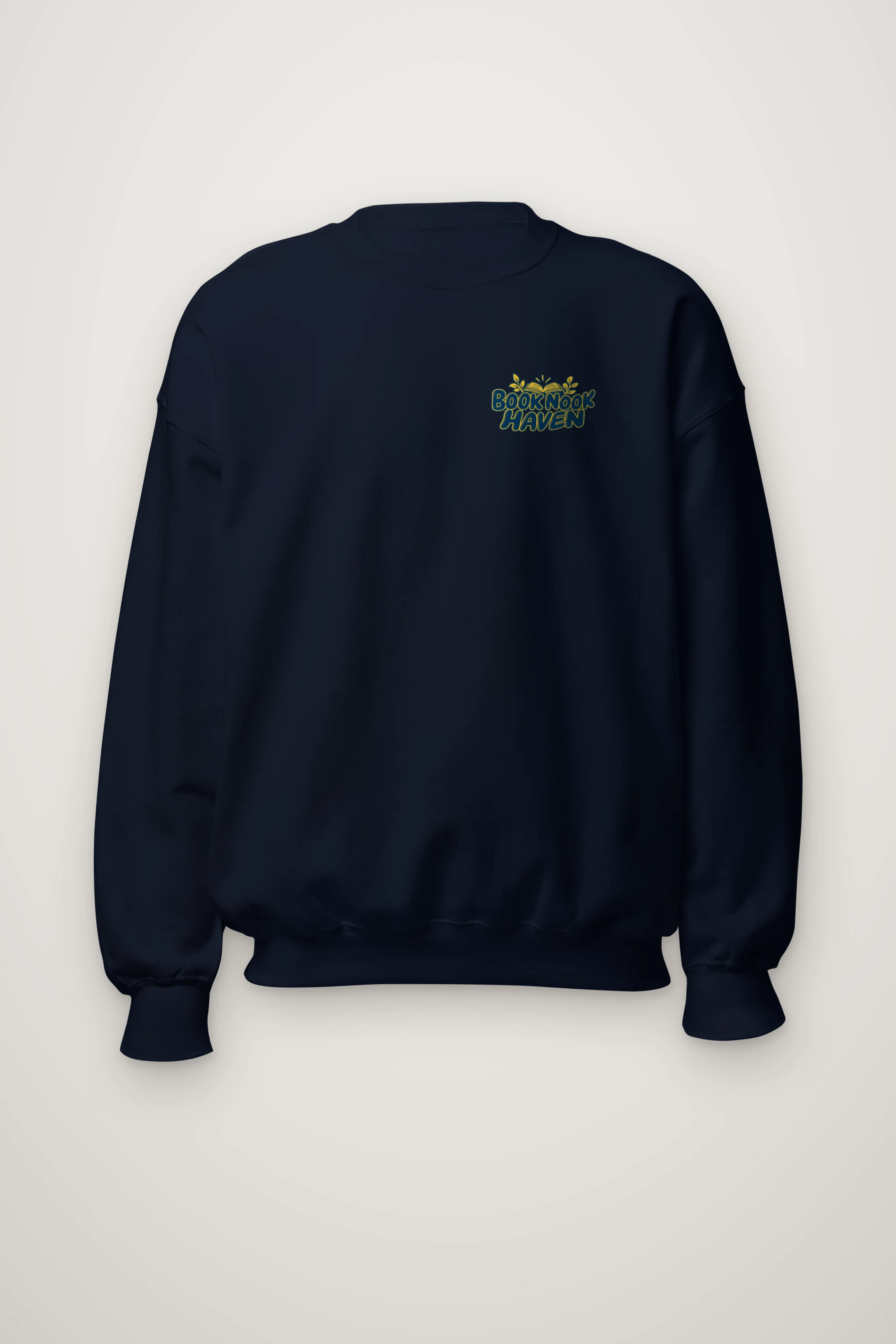 "Book Nook Haven" Heavy Blend Unisex Crewneck Sweatshirt