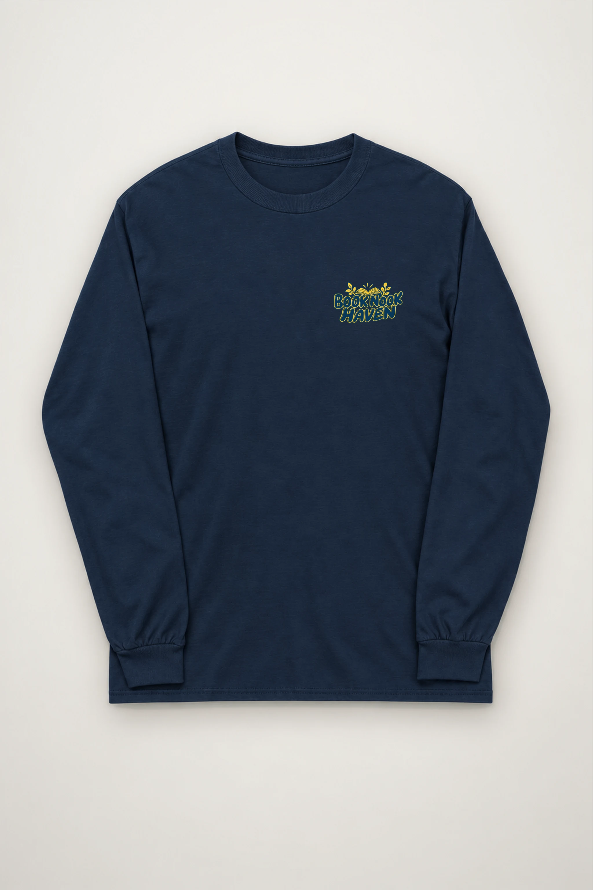 "Book Nook Haven" Unisex Longsleeve T-shirt