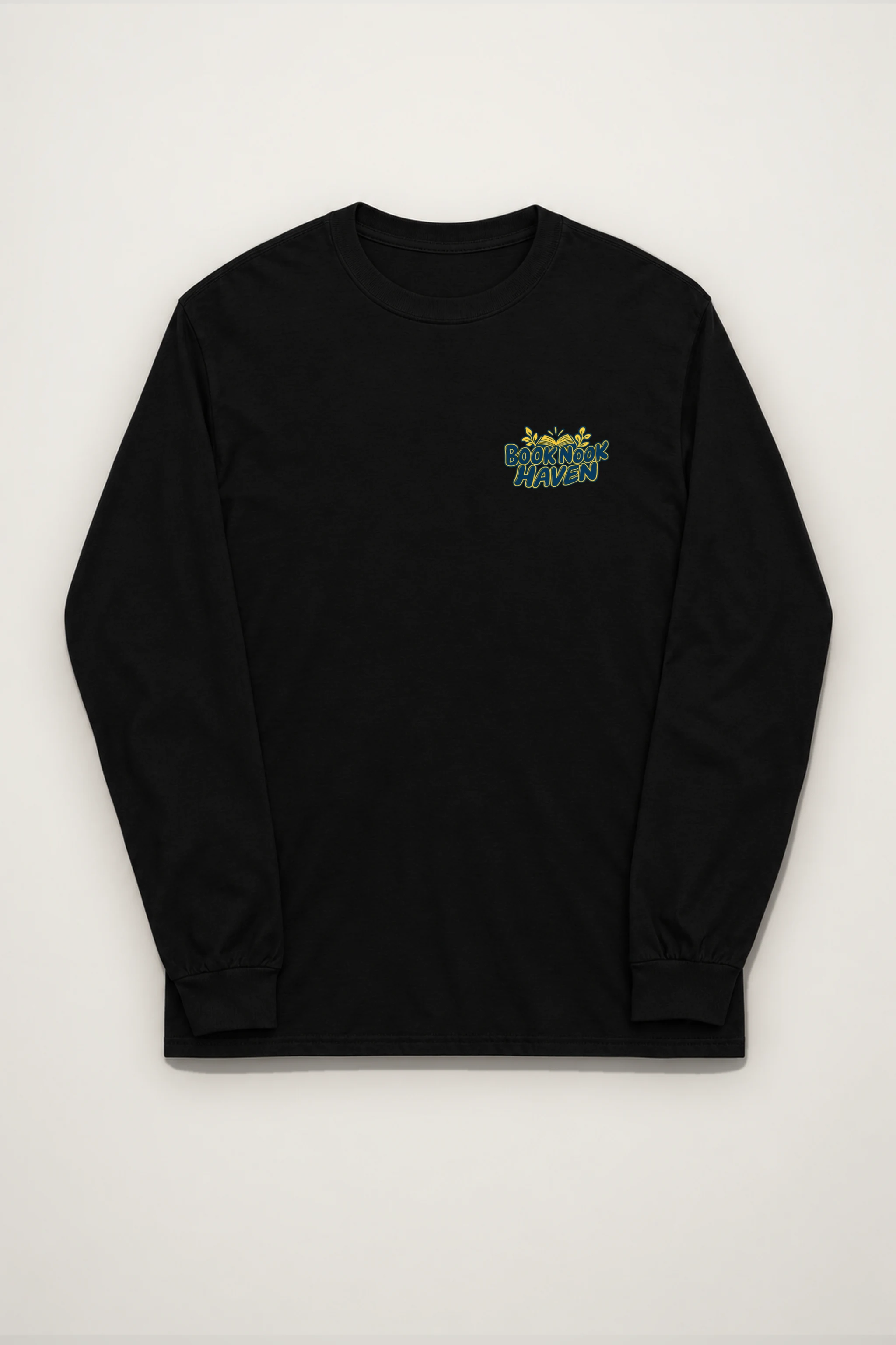 "Book Nook Haven" Unisex Longsleeve T-shirt