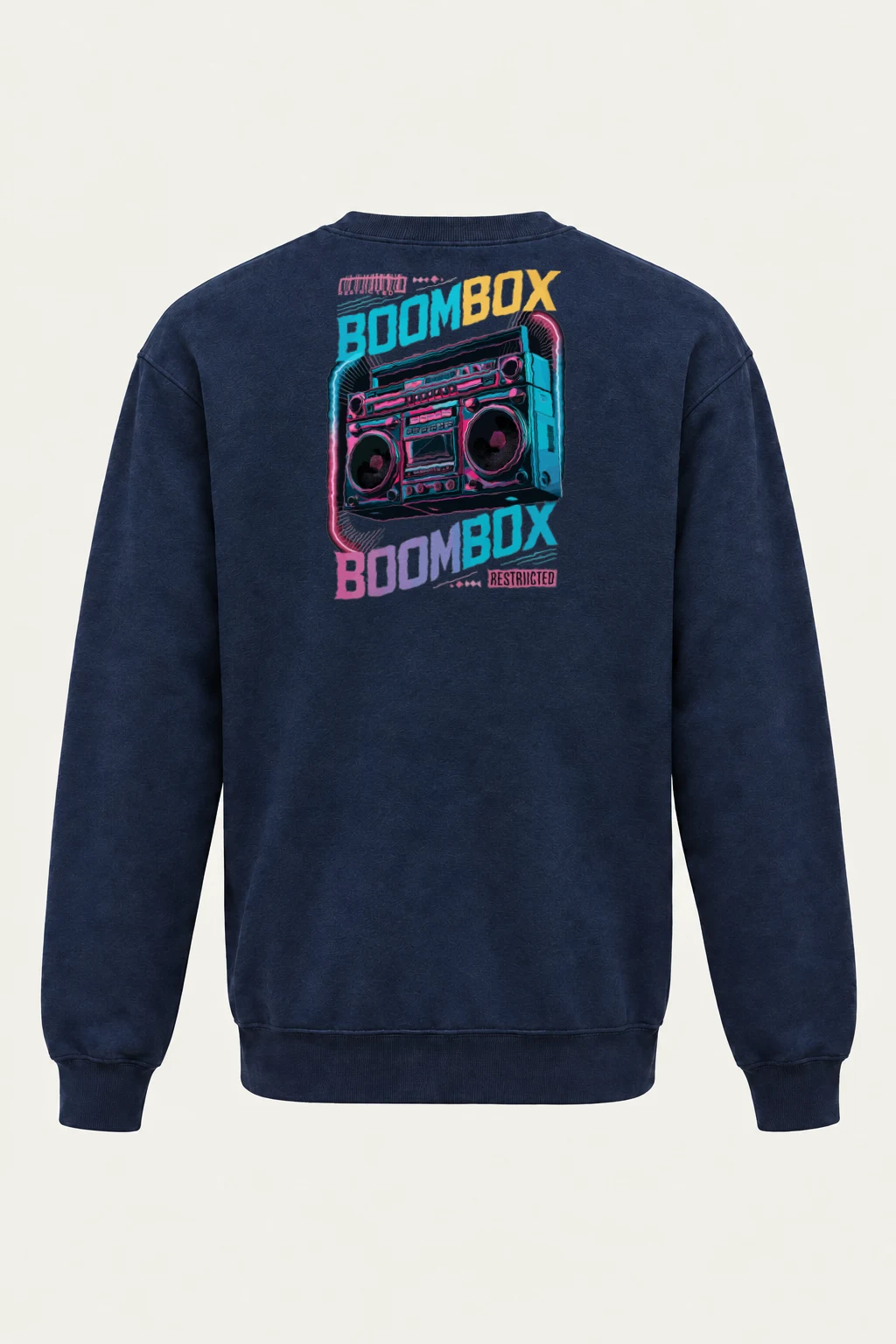 "Boombox Restricted" Heavy Blend Unisex Crewneck Sweatshirt | Gildan 18000
