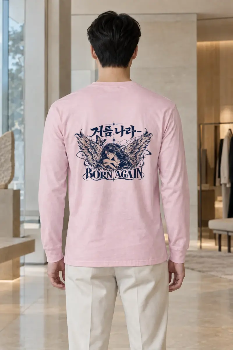 "Born Again Angel" Unisex Longsleeve T-shirt | Gildan 2400
