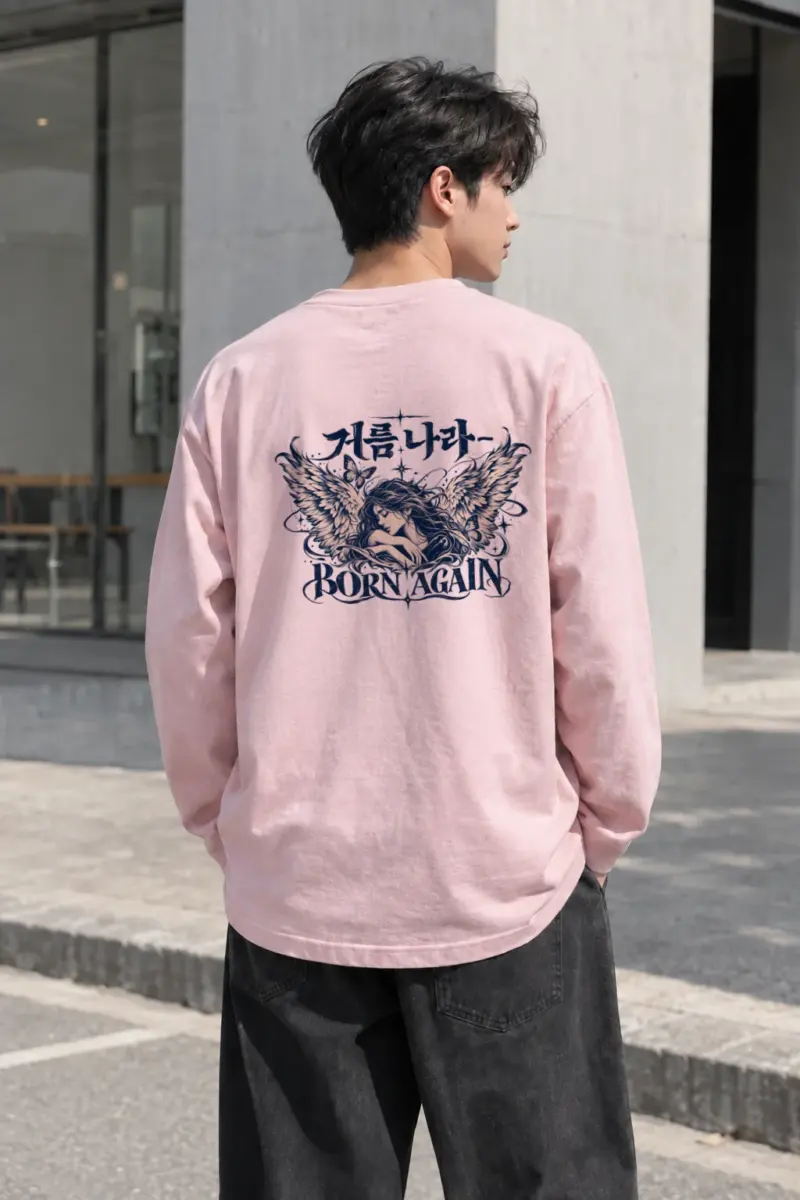 "Born Again Angel" Unisex Longsleeve T-shirt | Gildan 2400