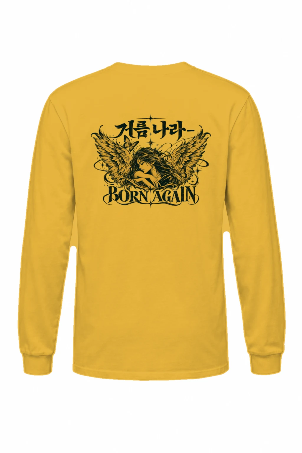 "Born Again Angel" Unisex Longsleeve T-shirt | Gildan 2400