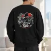 "Born To Ride" Heavy Blend Unisex Crewneck Sweatshirt | Gildan 18000
