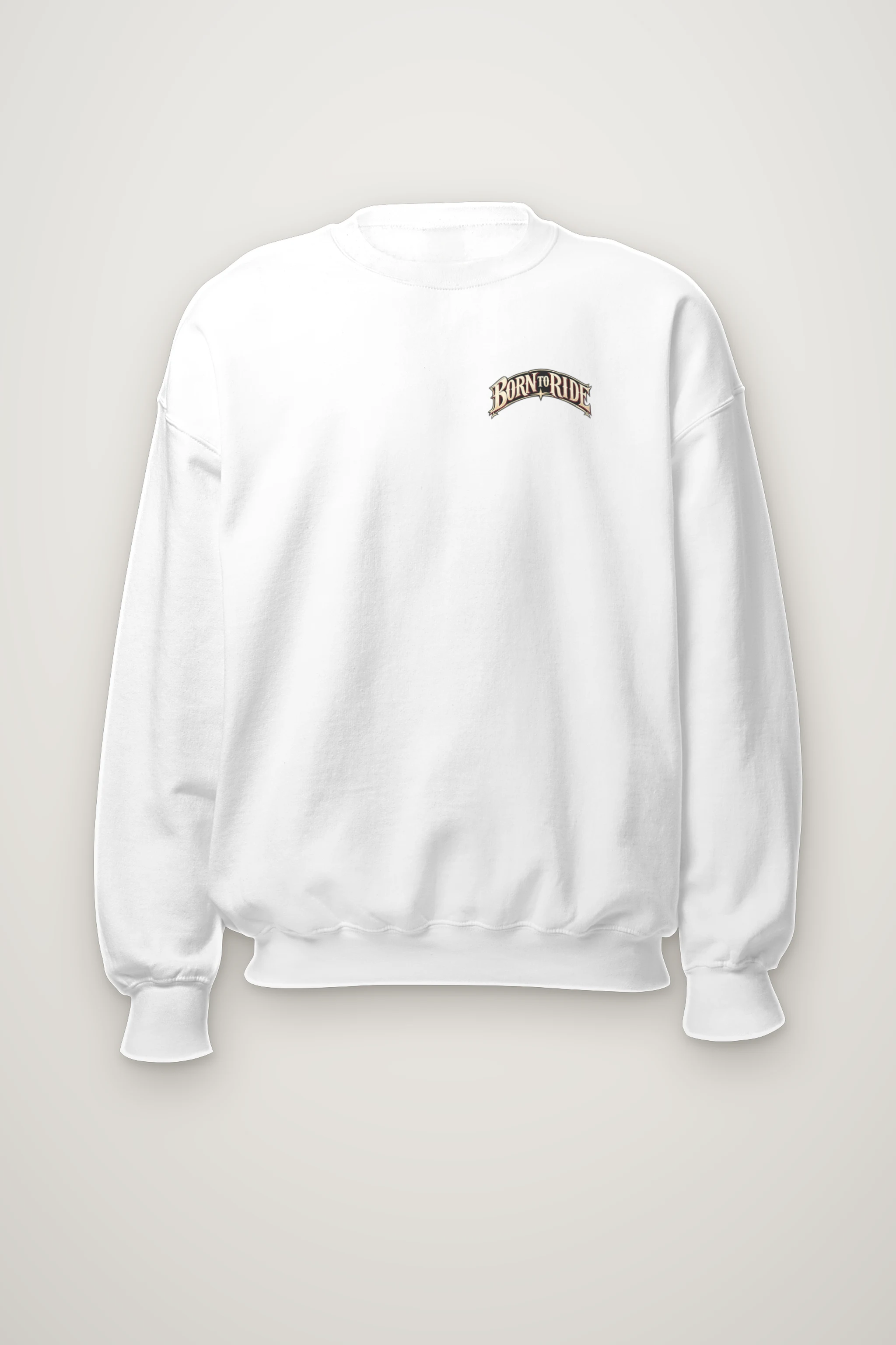 "Born To Ride" Heavy Blend Unisex Crewneck Sweatshirt