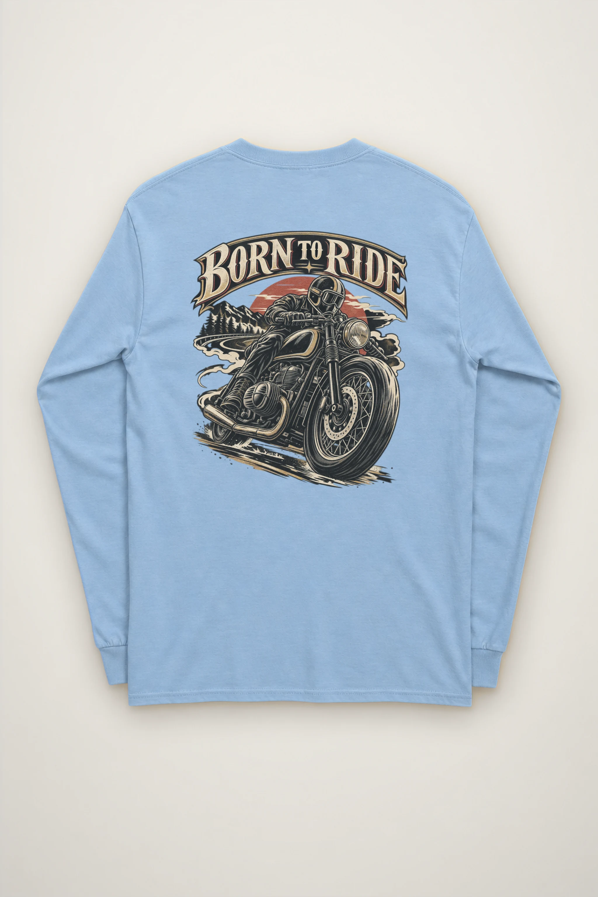 "Born To Ride" Unisex Longsleeve T-shirt
