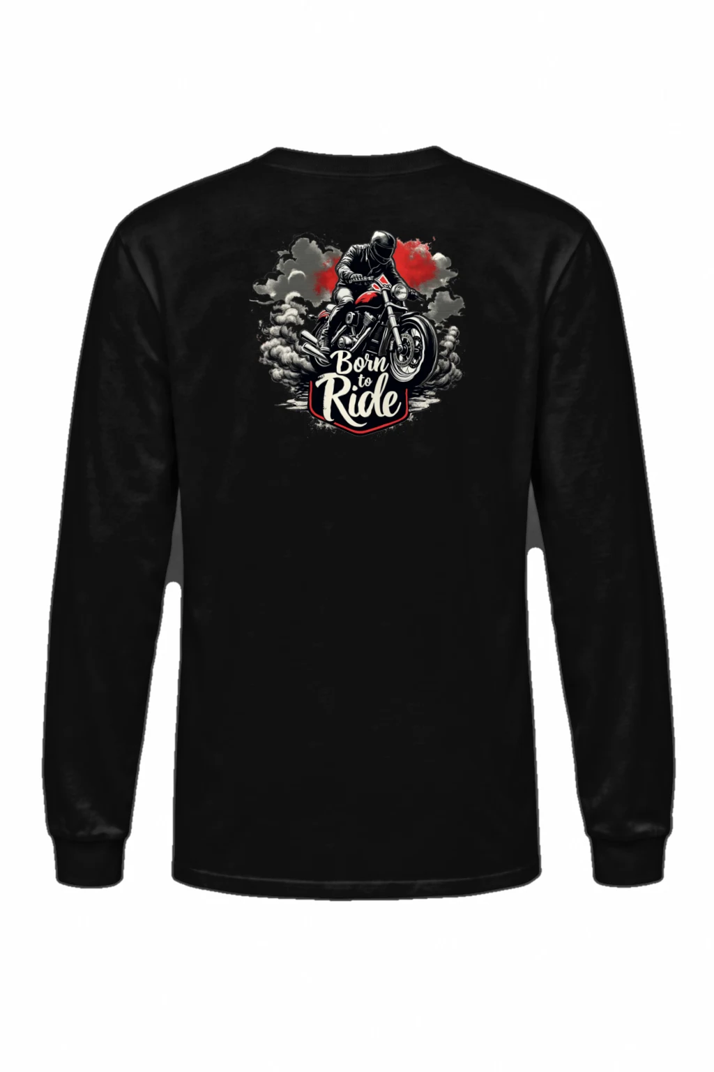 "Born To Ride" Unisex Longsleeve T-shirt | Gildan 2400