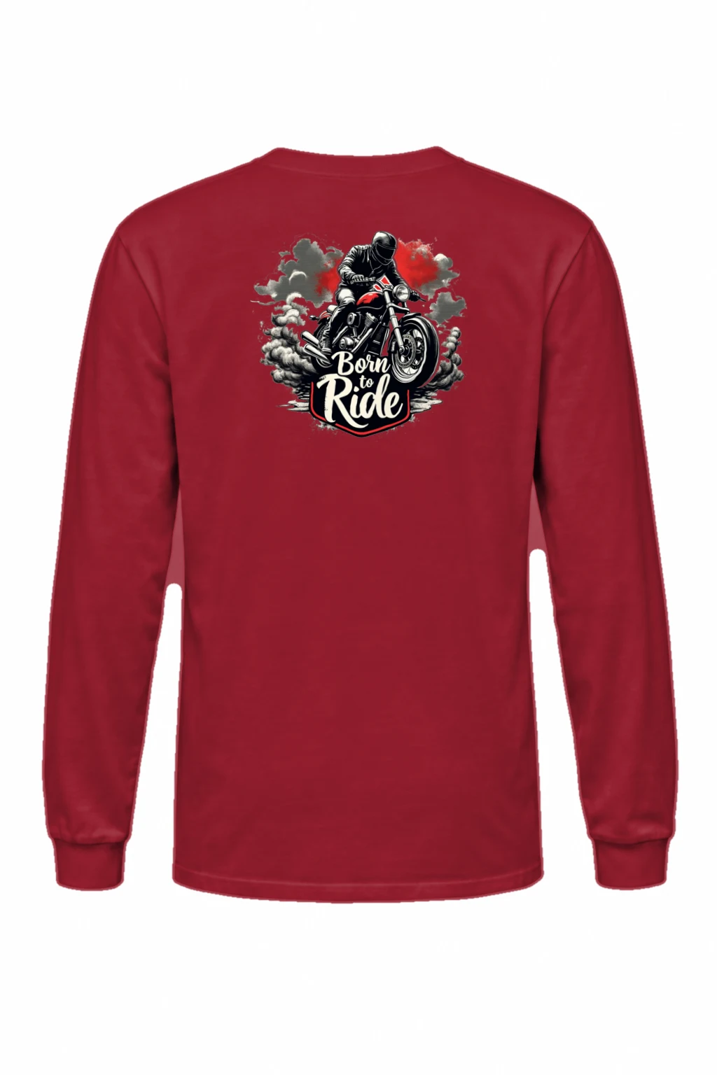 "Born To Ride" Unisex Longsleeve T-shirt | Gildan 2400