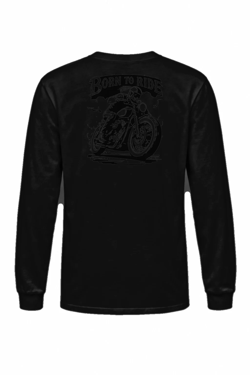 "Born To Ride" Unisex Longsleeve T-shirt | Gildan 2400
