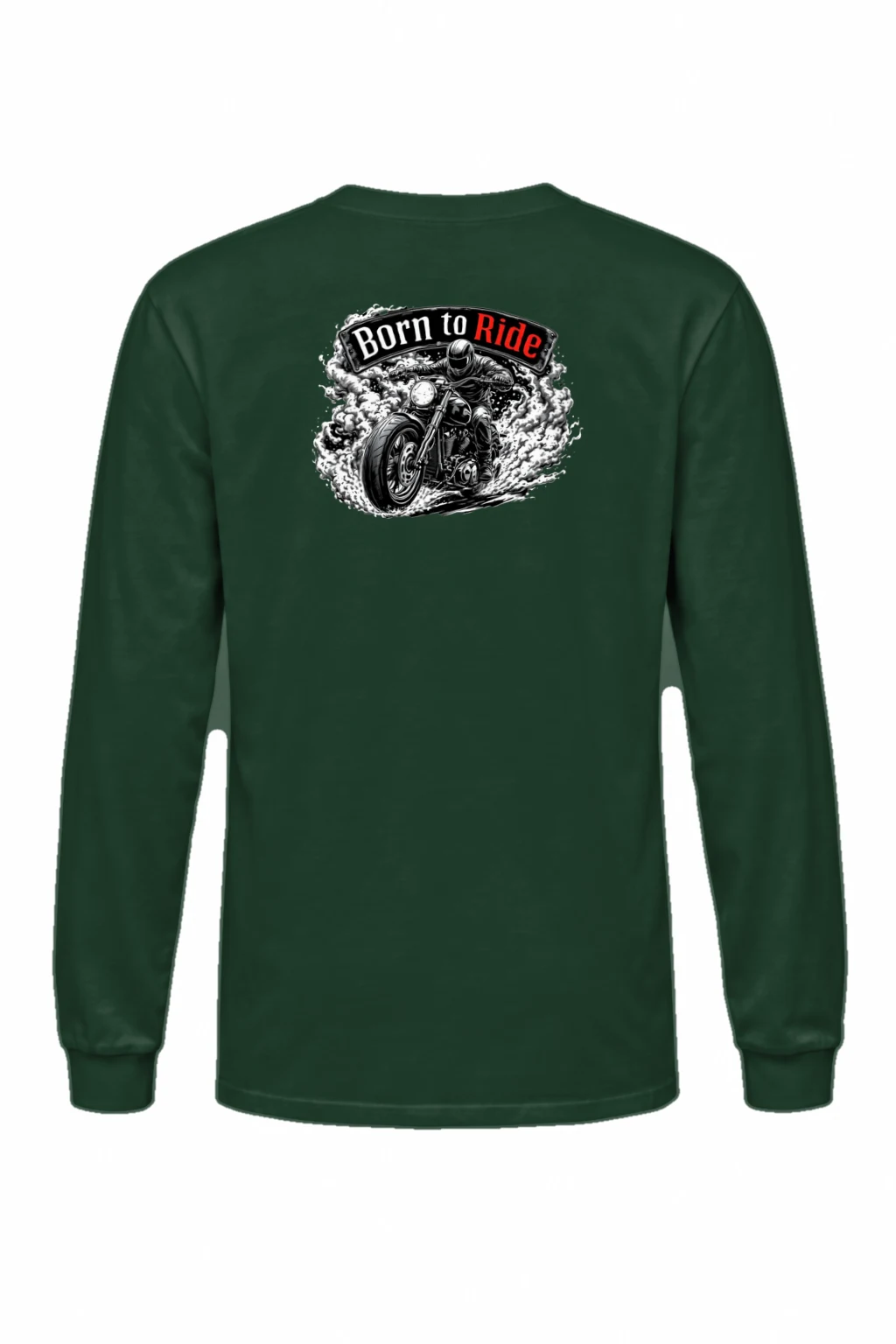 "Born To Ride" Unisex Longsleeve T-shirt | Gildan 2400