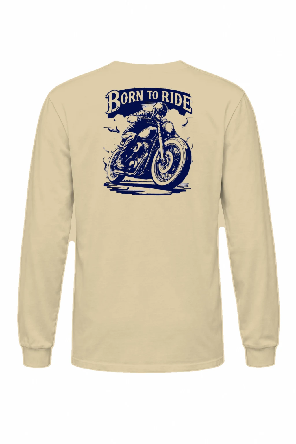 "Born To Ride" Unisex Longsleeve T-shirt | Gildan 2400