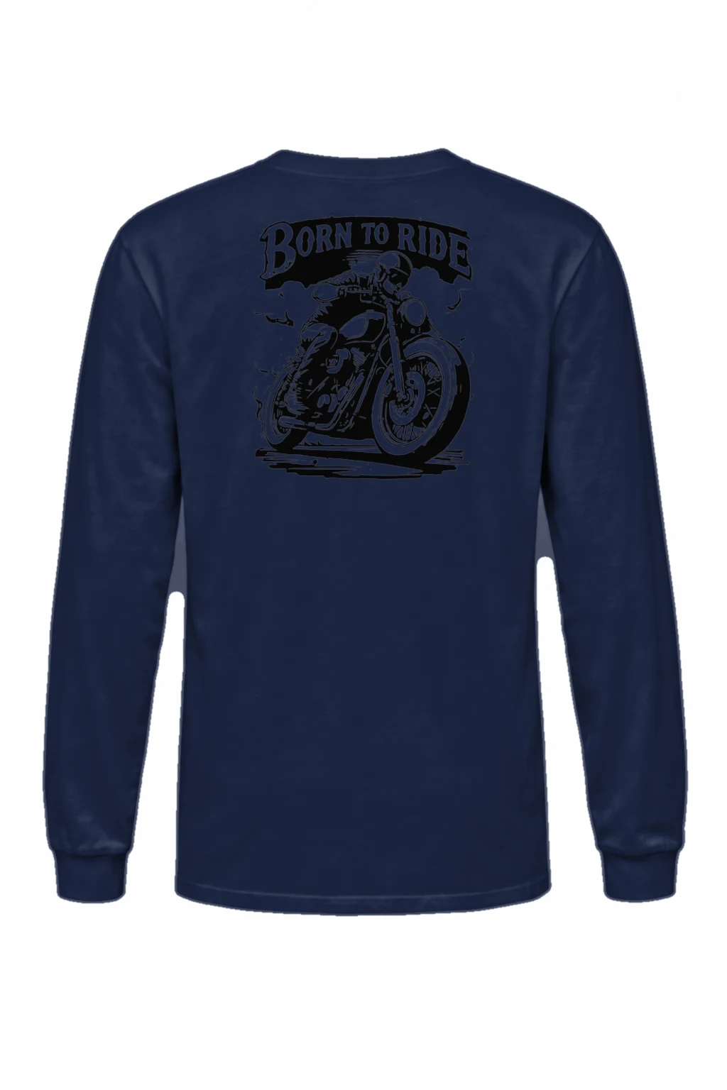 "Born To Ride" Unisex Longsleeve T-shirt | Gildan 2400