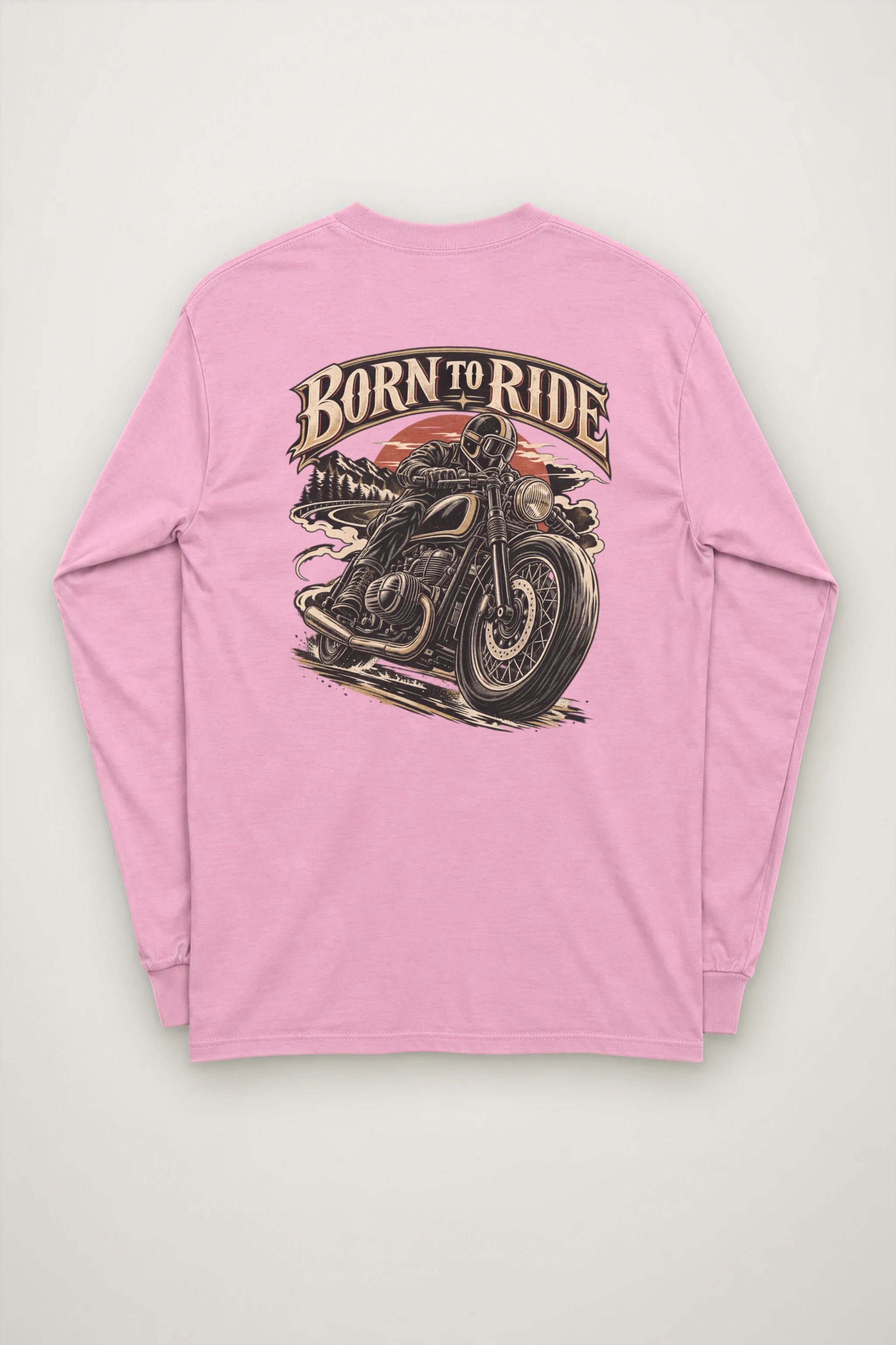 "Born To Ride" Unisex Longsleeve T-shirt