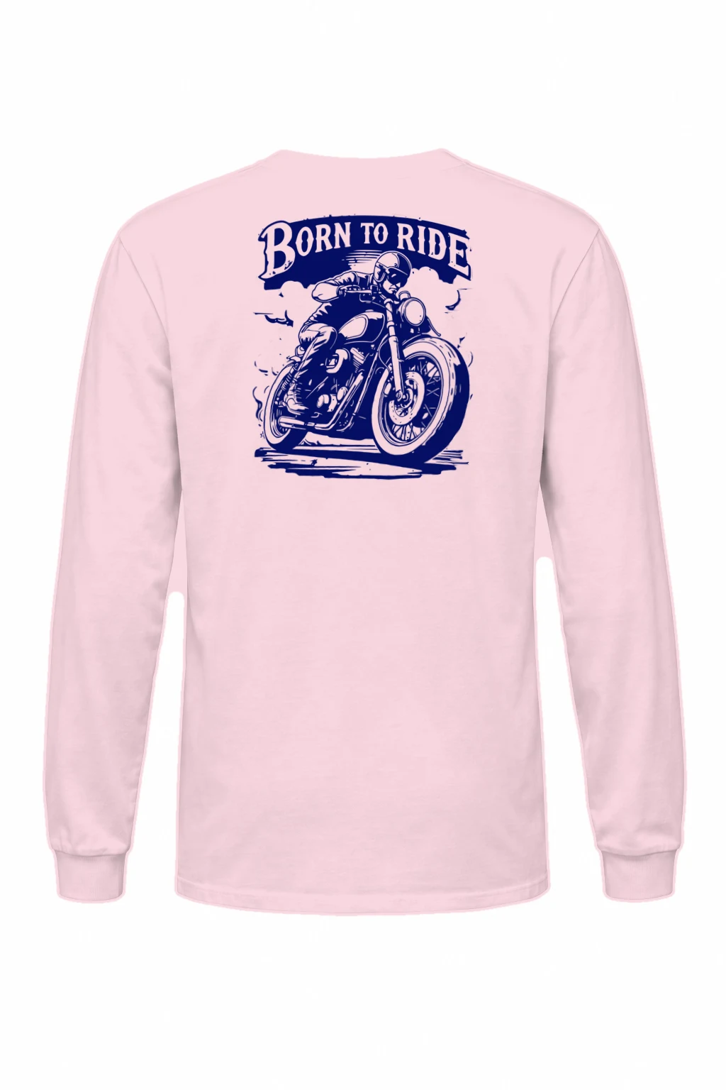 "Born To Ride" Unisex Longsleeve T-shirt | Gildan 2400