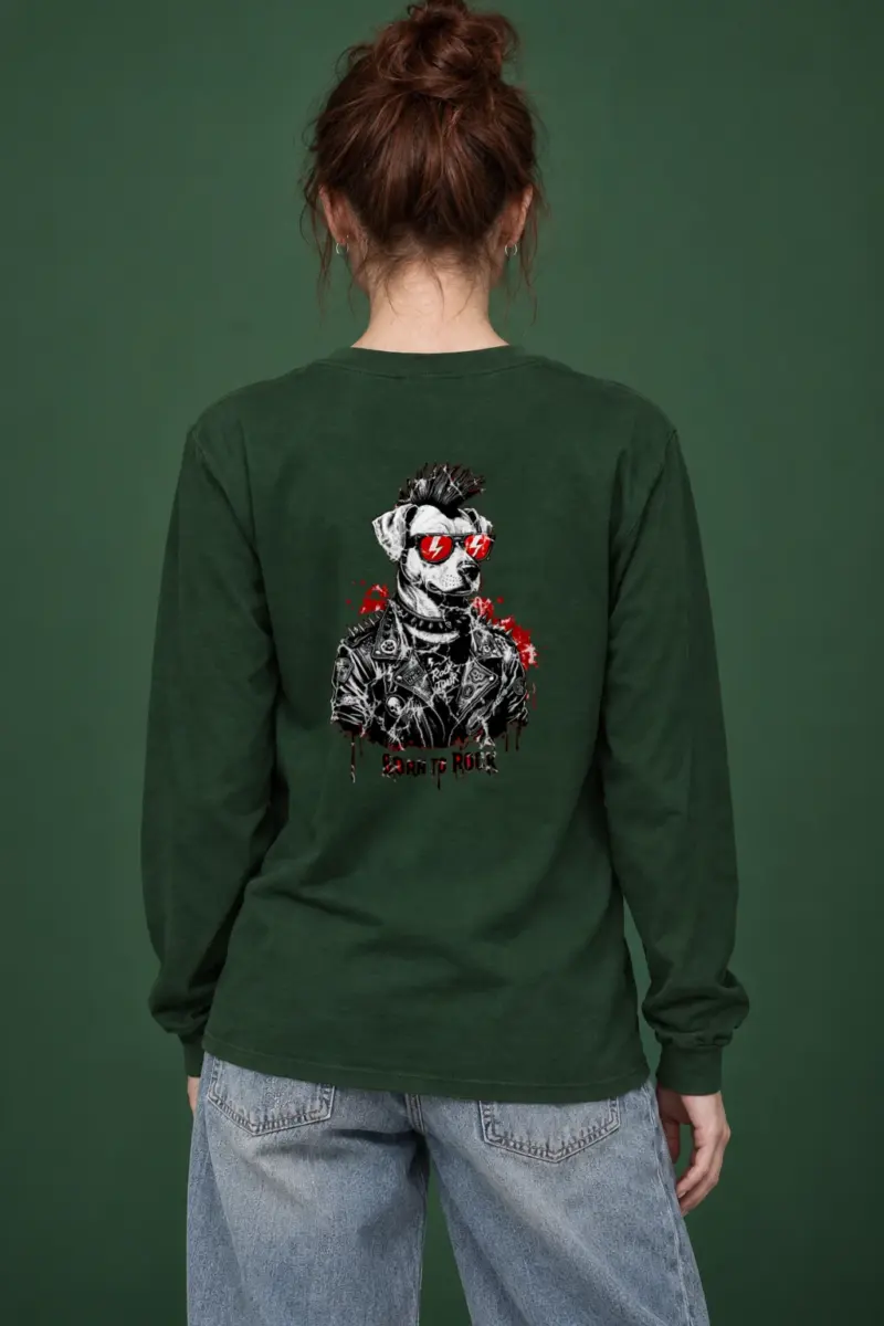 "Born To Rock" Unisex Longsleeve T-shirt
