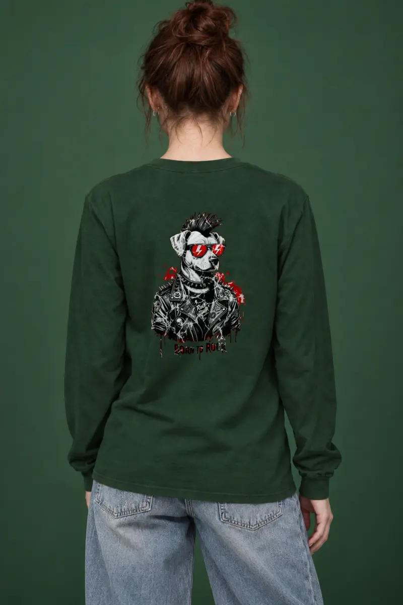 "Born To Rock" Unisex Longsleeve T-shirt