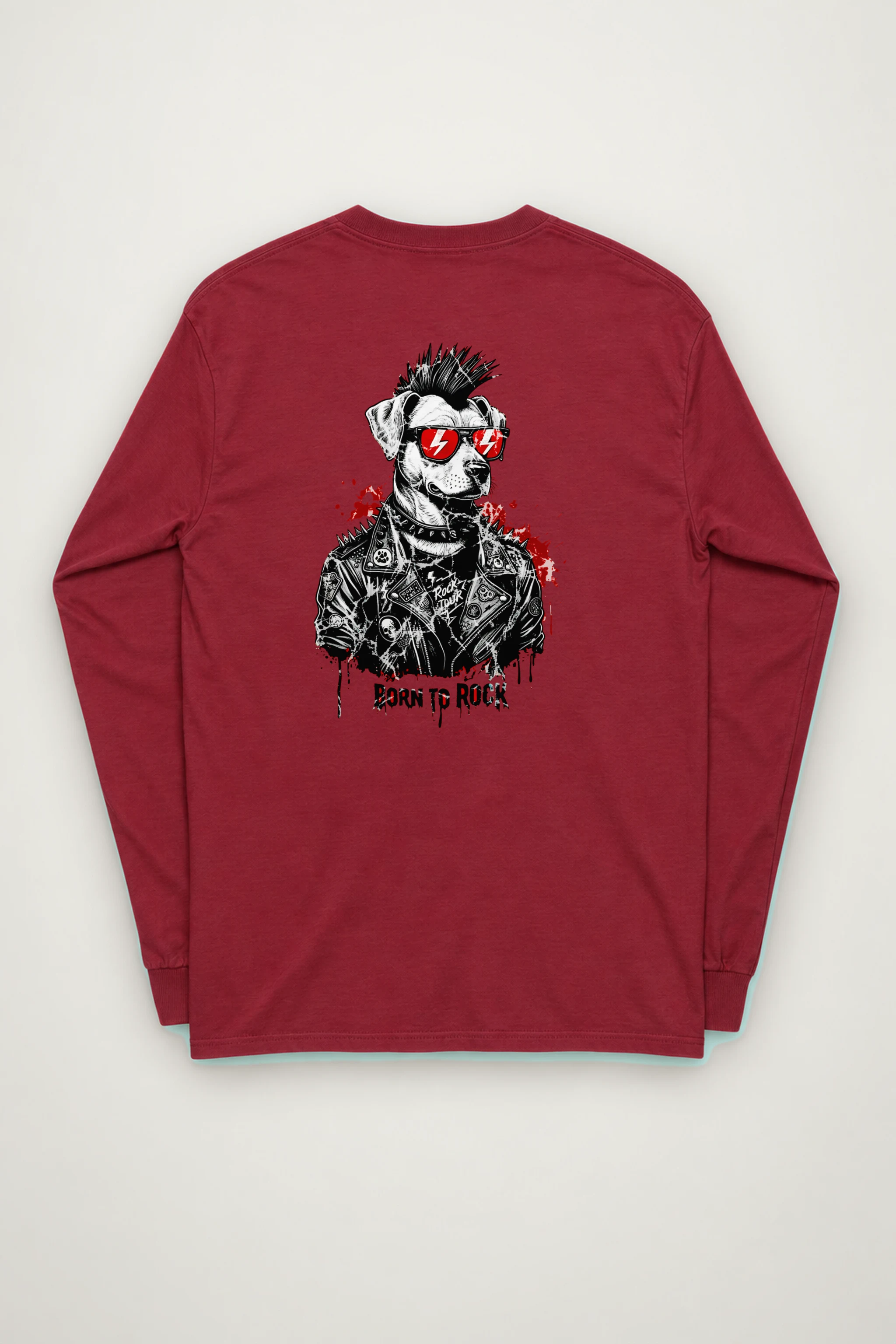 "Born To Rock" Unisex Longsleeve T-shirt