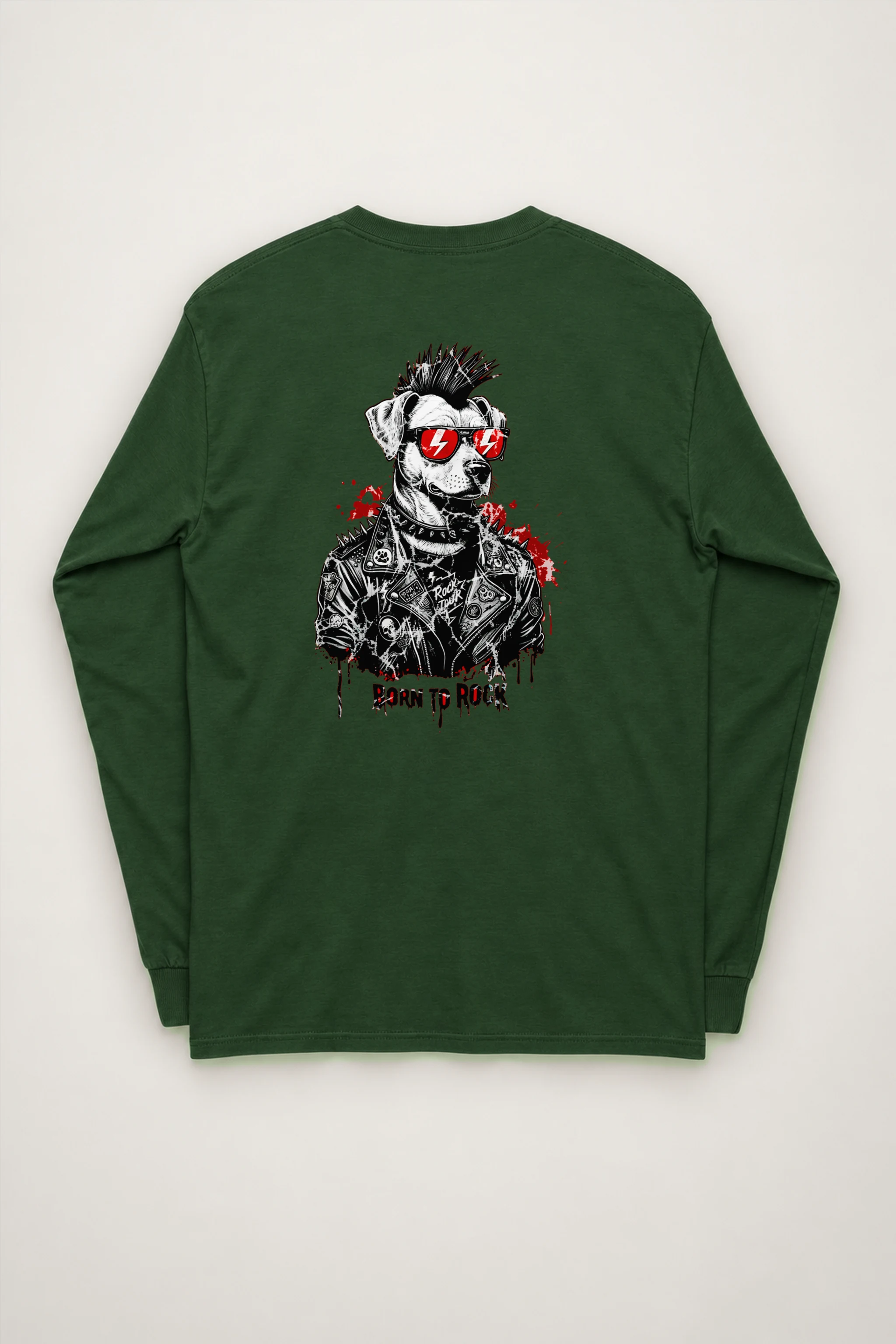 "Born To Rock" Unisex Longsleeve T-shirt