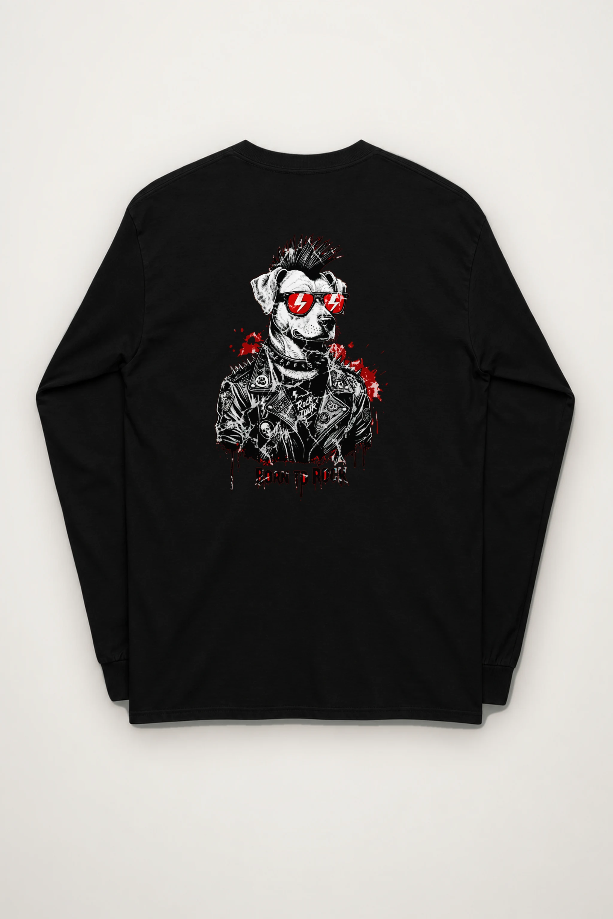 "Born To Rock" Unisex Longsleeve T-shirt