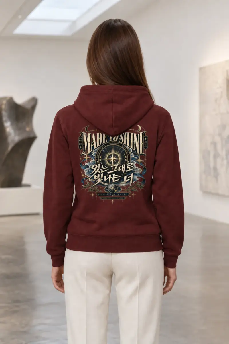 "Born To Shine" Heavy Blend Unisex Pullover Hoodie | Gildan 18500