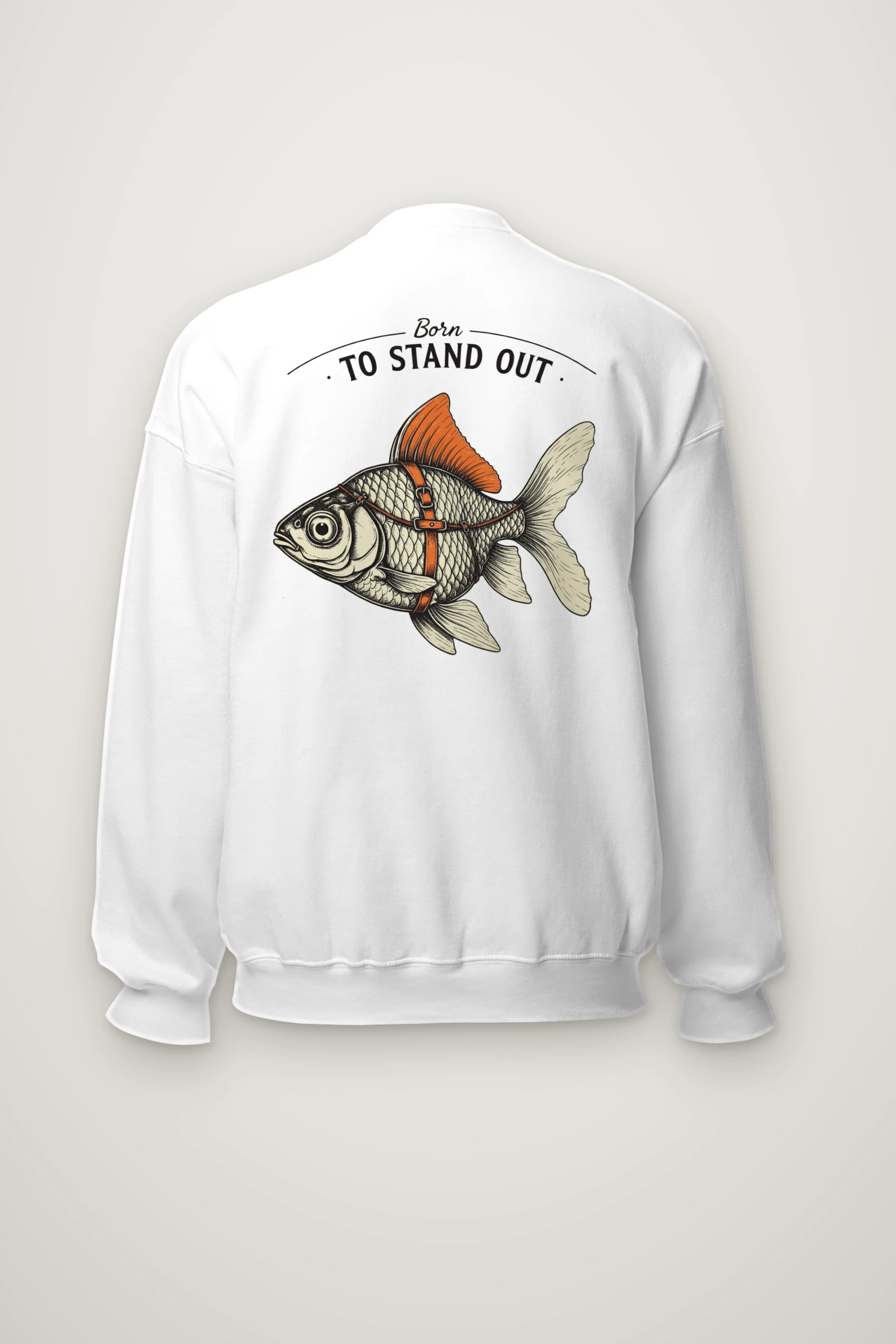 "Born To Stand Out" Heavy Blend Unisex Crewneck Sweatshirt