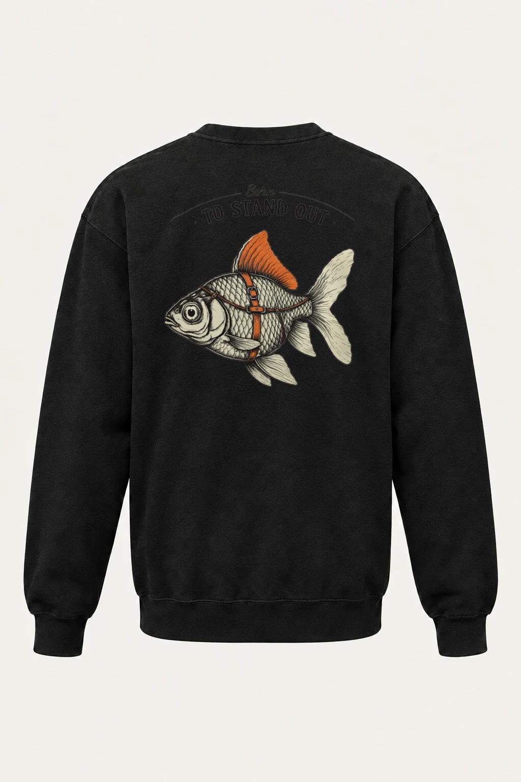 "Born To Stand Out" Heavy Blend Unisex Crewneck Sweatshirt | Gildan 18000