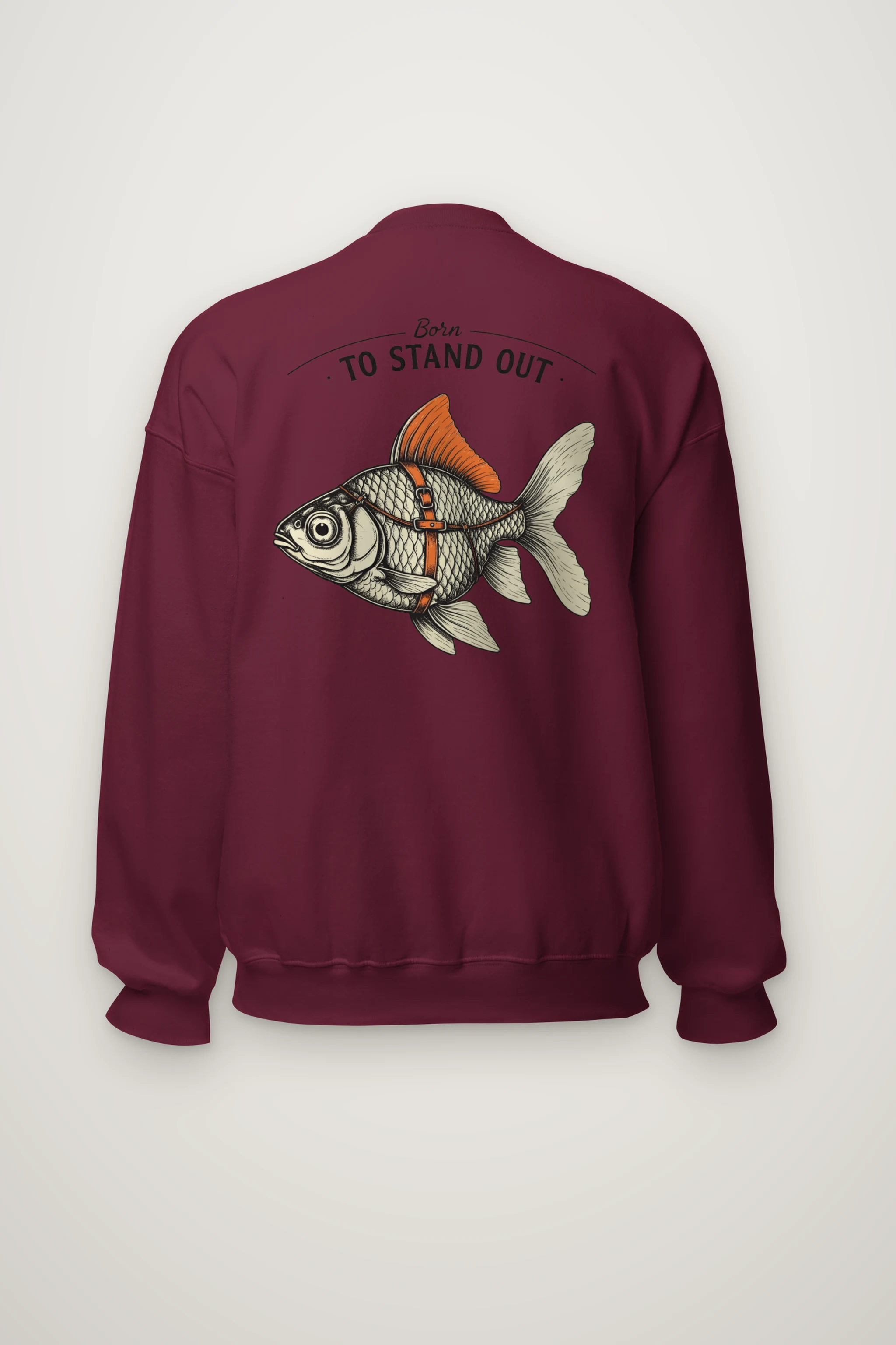 "Born To Stand Out" Heavy Blend Unisex Crewneck Sweatshirt