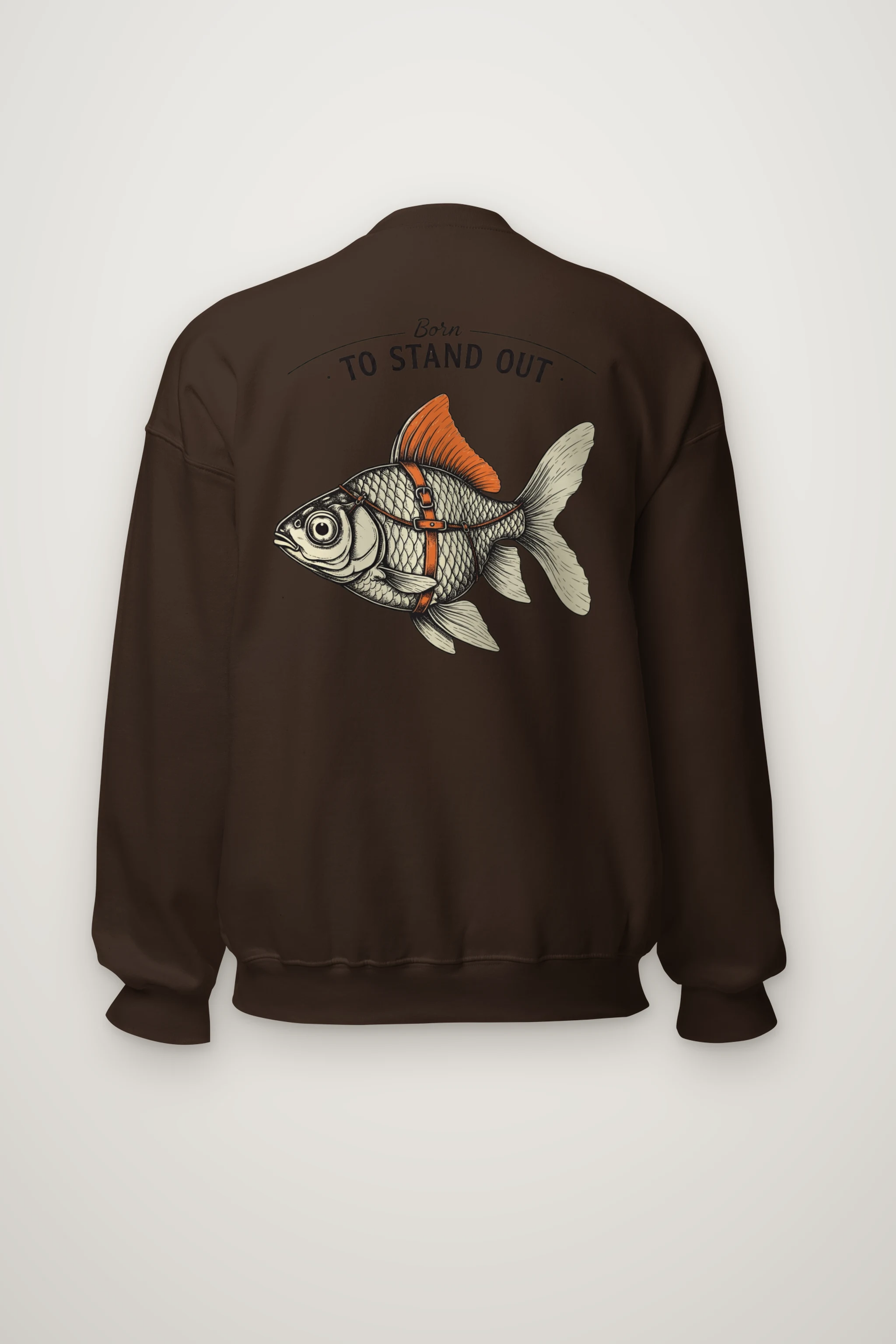 "Born To Stand Out" Heavy Blend Unisex Crewneck Sweatshirt